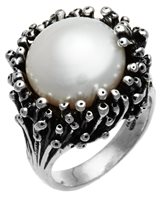 Anello Giovanni Raspini Donna Anemone in Argento Perla 10563/16 - 10563/16